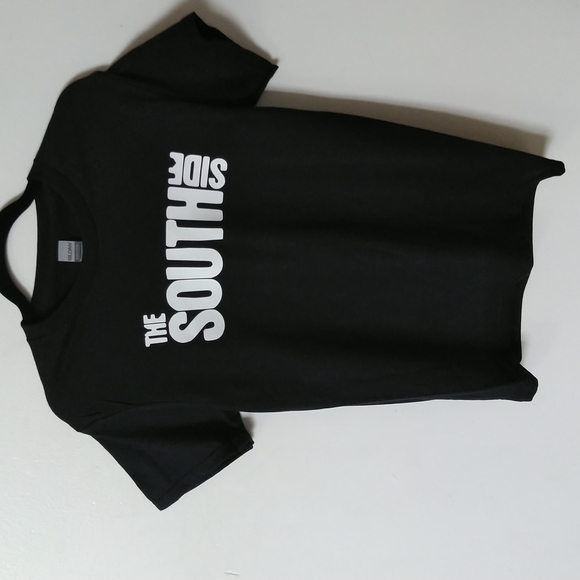 The Southside Short Sleeve Crew Neck Black T-Shirt - Picture 4 of 4